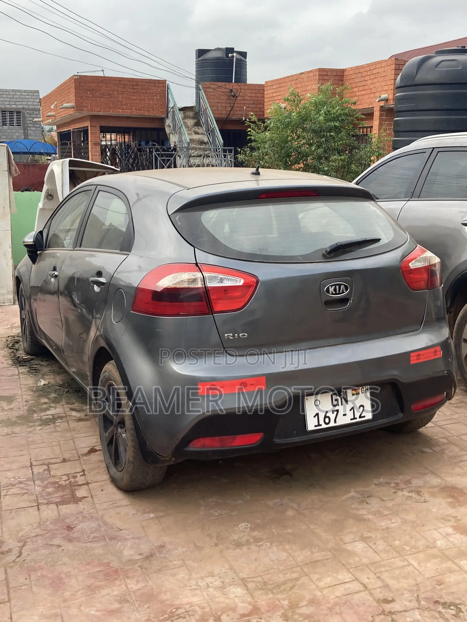 Kia Rio LX 4dr Hatchback (1.6L 4cyl 6A) 2012 Gray