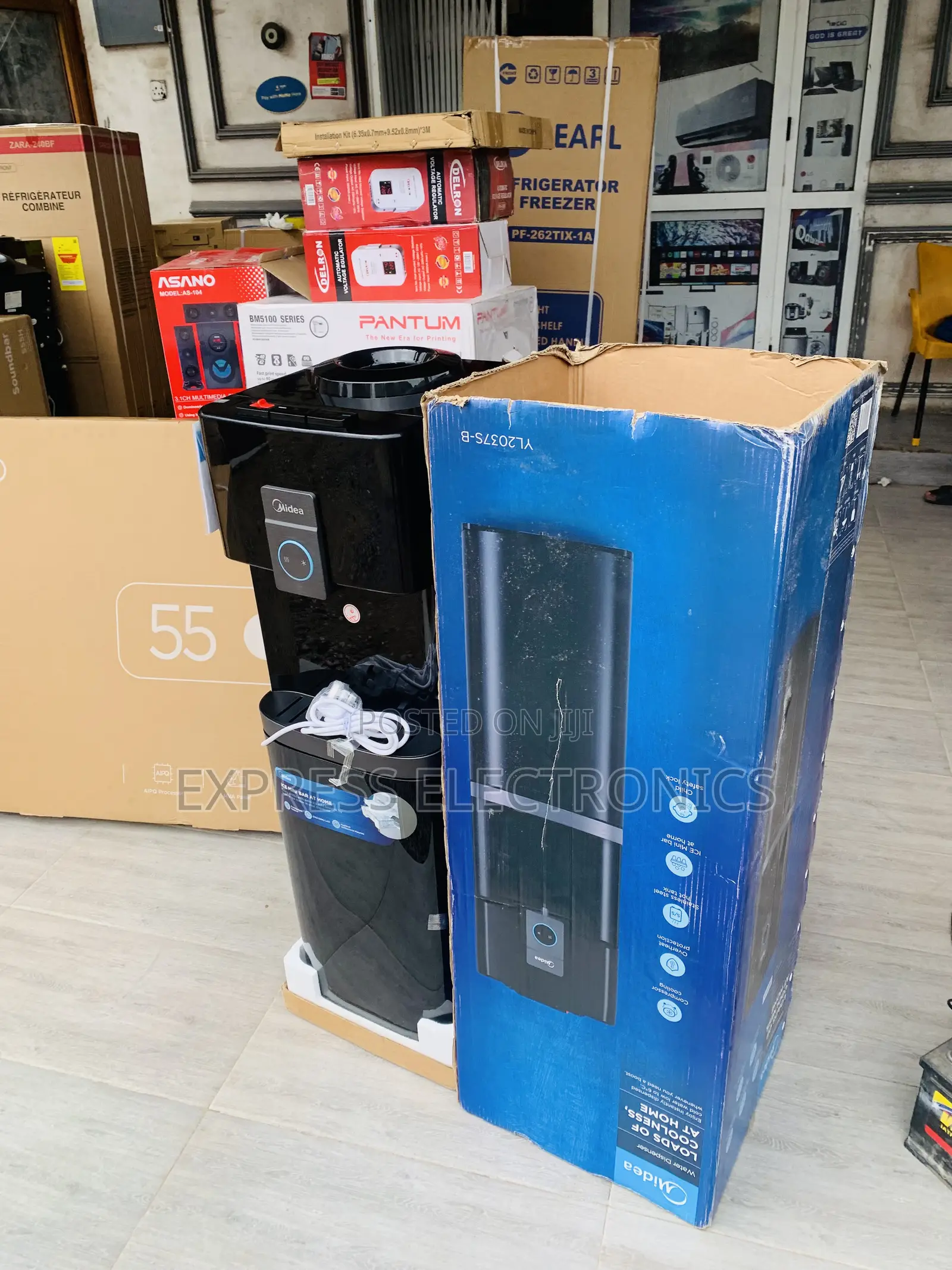 Newly in Box Blank With Fridge Midea Water Dispenser 30L