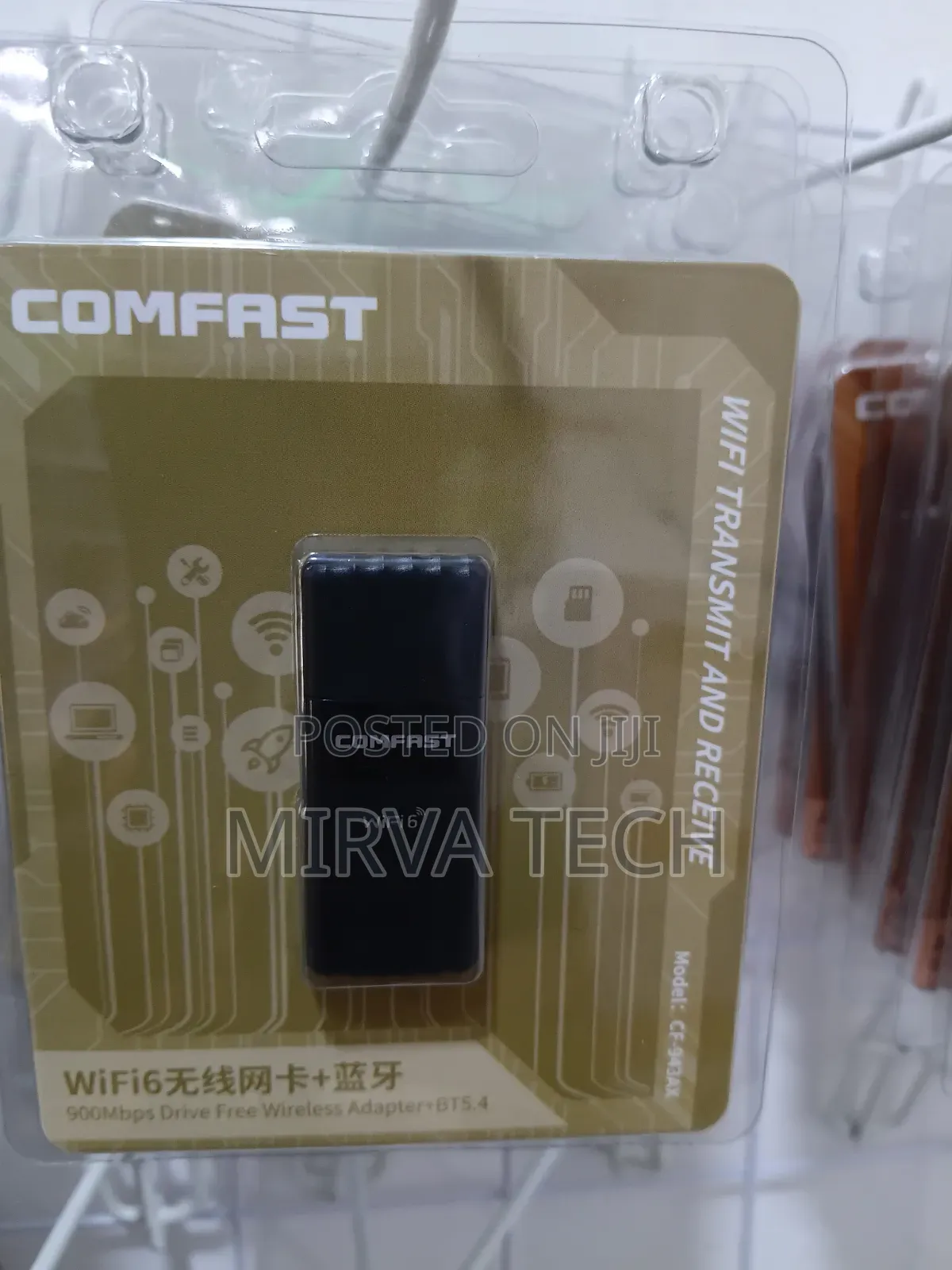 Wi-Fi + Bluetooth USB Wireless Adapter