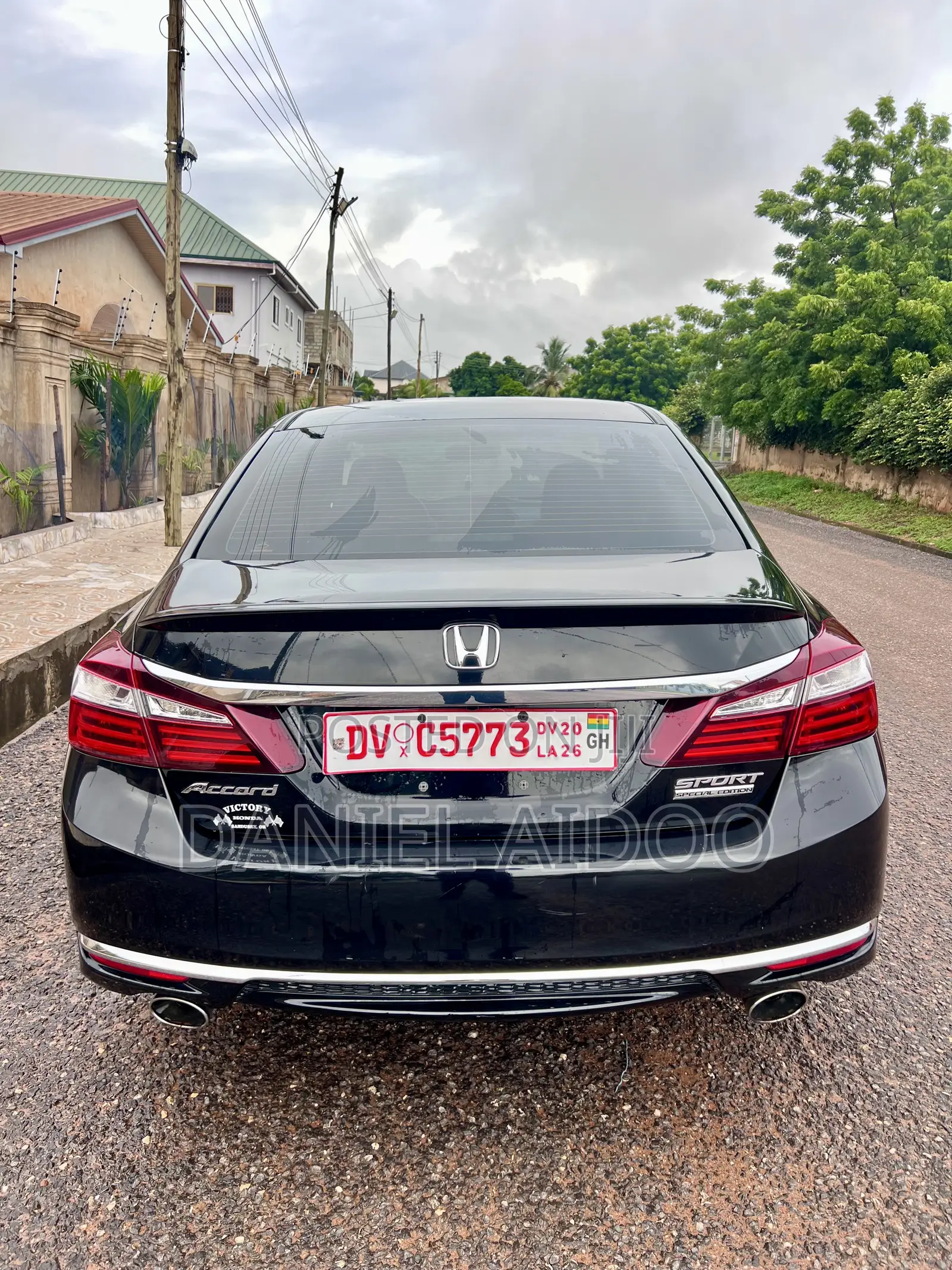 Honda Accord Sport SE 4dr Sedan FWD (2.4L 4cyl 2A) 2017 Black