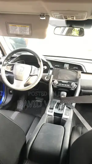 Honda Civic Touring 2dr Coupe (1.5L 4cyl) 2016 Blue