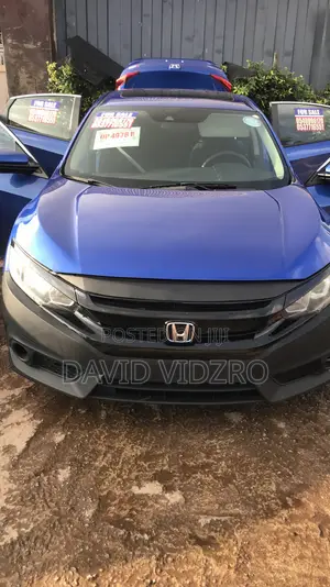 Honda Civic Touring 2dr Coupe (1.5L 4cyl) 2016 Blue