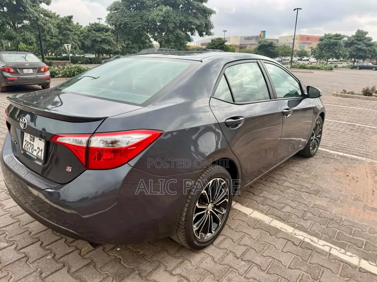 Toyota Corolla 2016 Gray