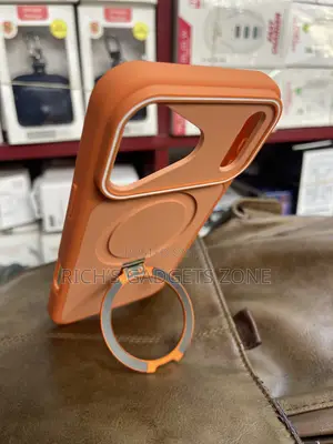 Ultra-Sleek Magnetic Kickstand Case for iPhone 17 Pro Max