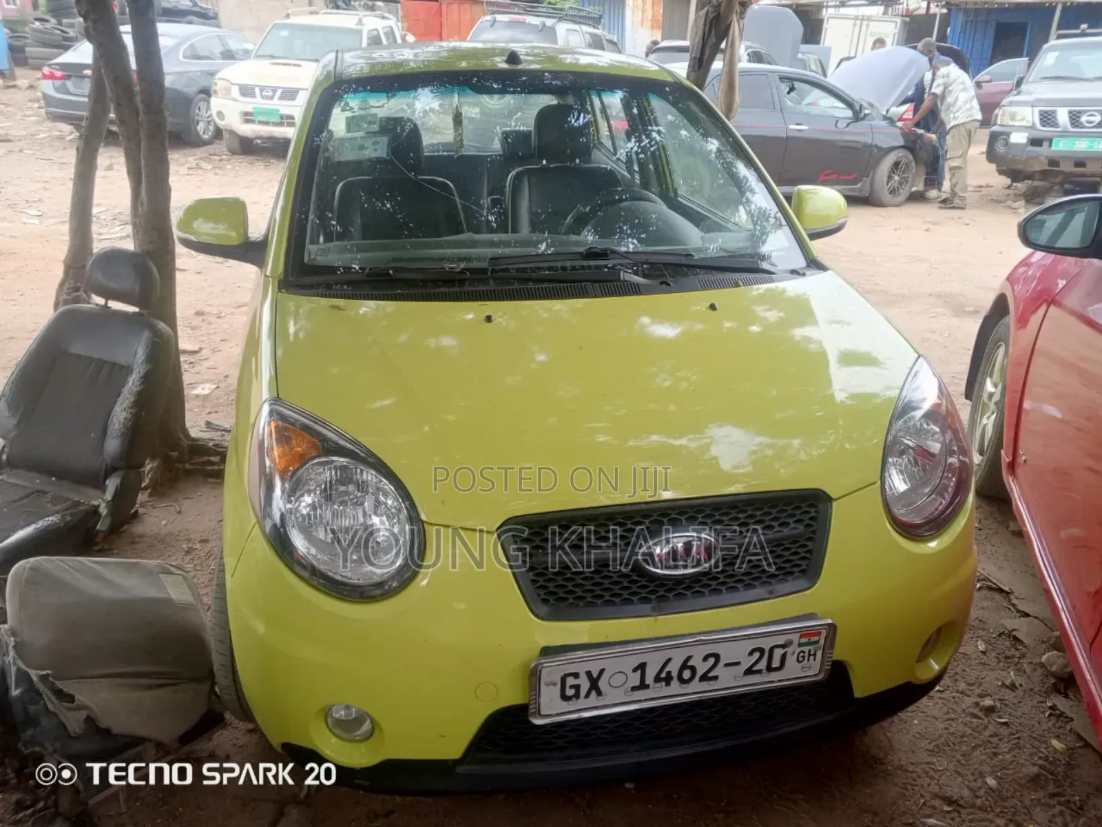 Kia Morning 2010 Yellow