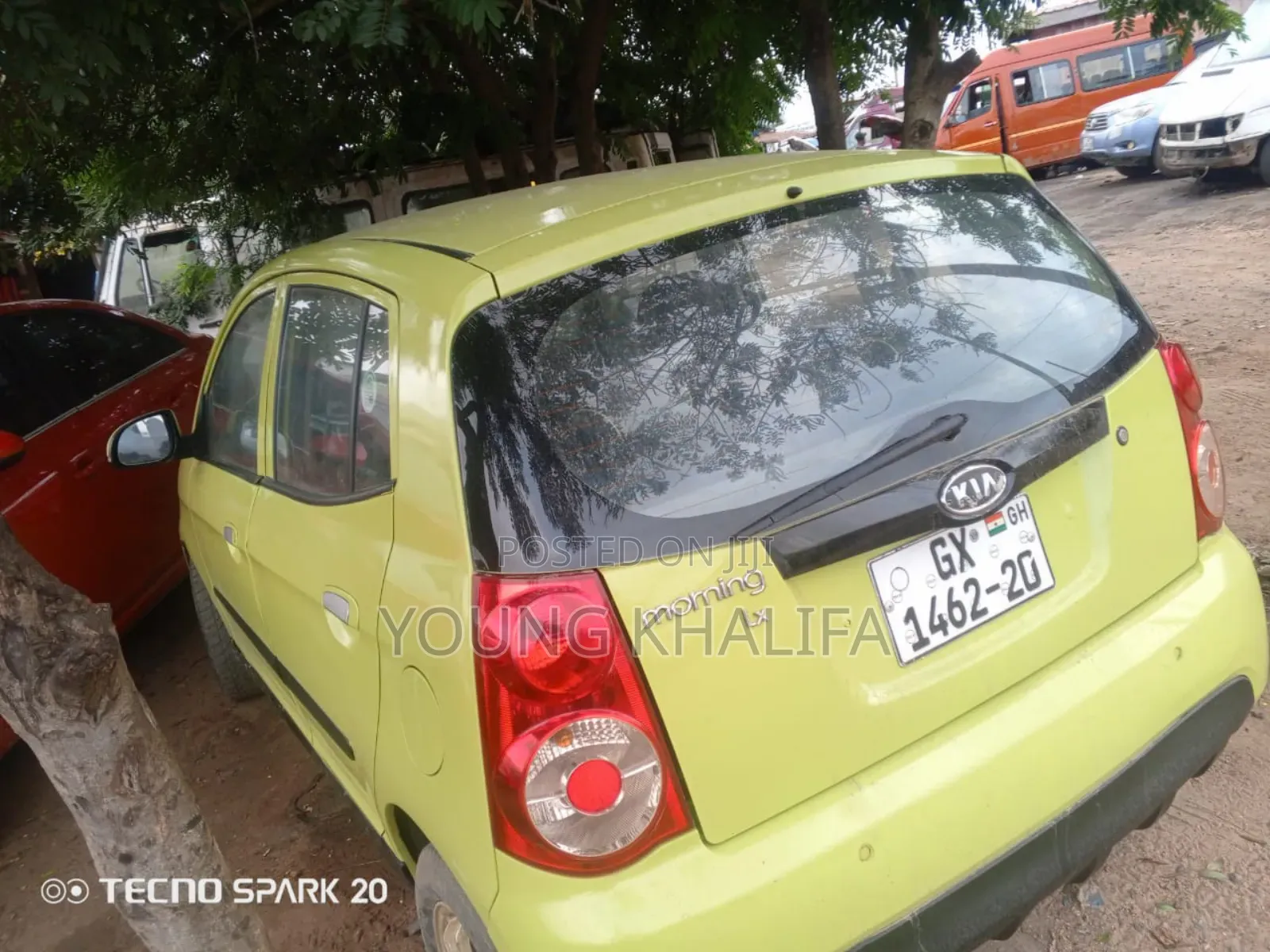 Kia Morning 2010 Yellow