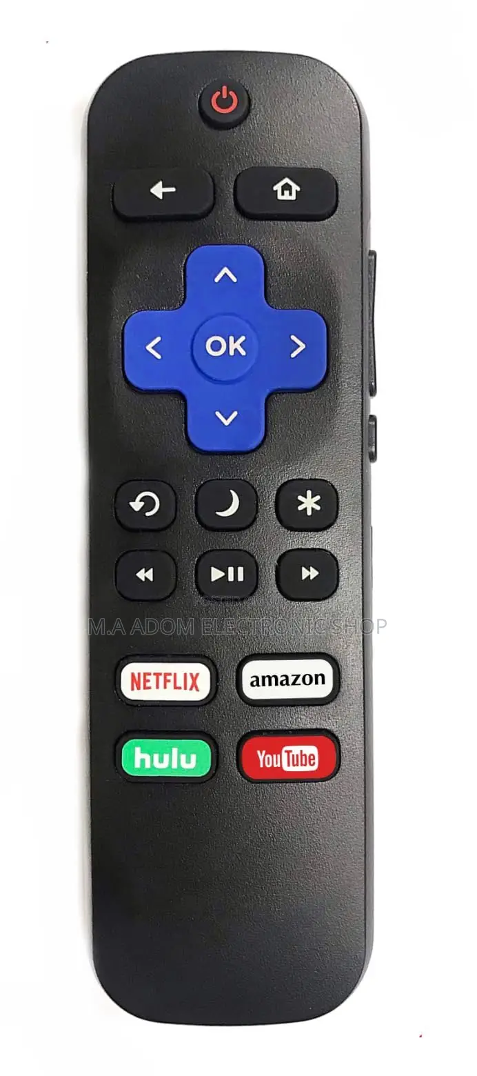 Replacement Remote for All Onn Roku and Other Brands of Roku TVs.