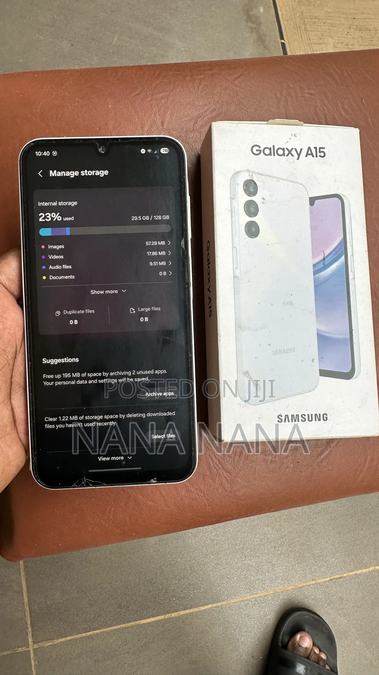 Samsung Galaxy A15 5G 128 GB White
