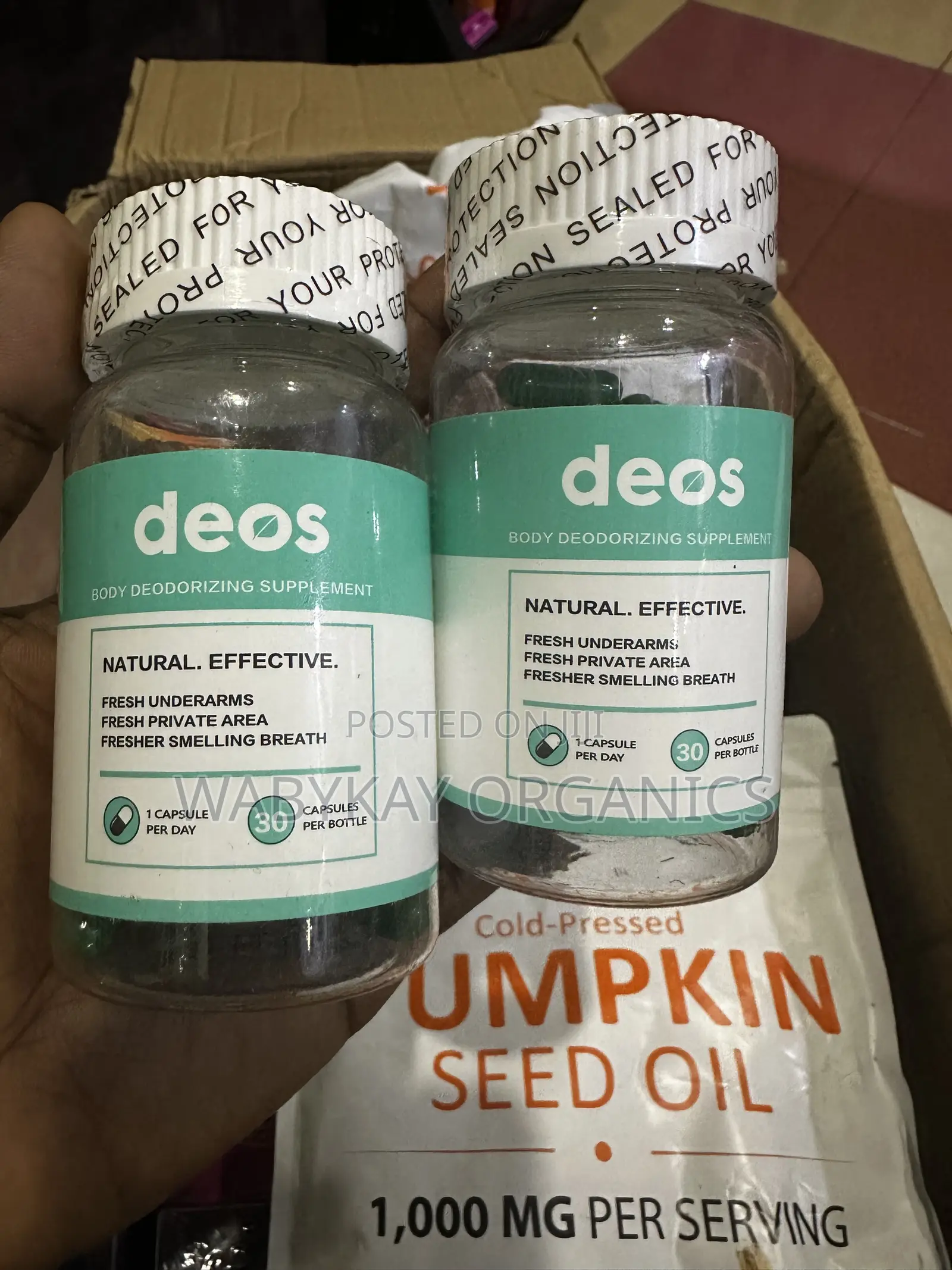 Chlorophyll Capsules- Deos and Body Magic