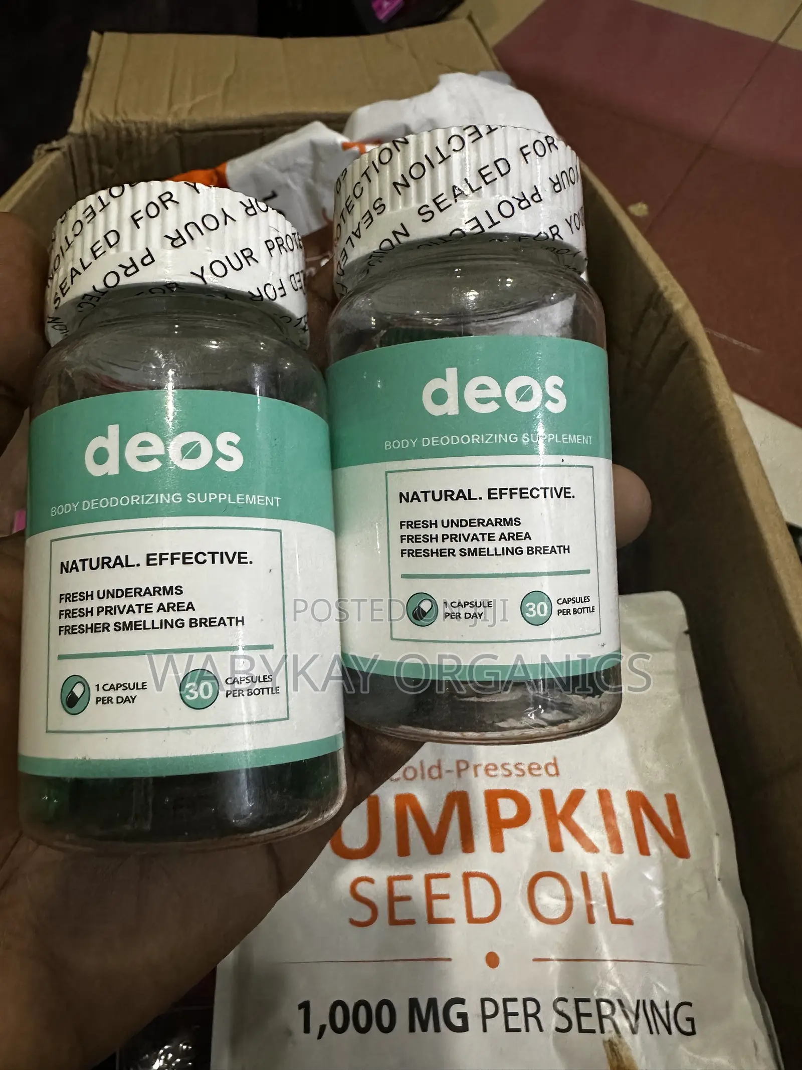 Chlorophyll Capsules- Deos and Body Magic