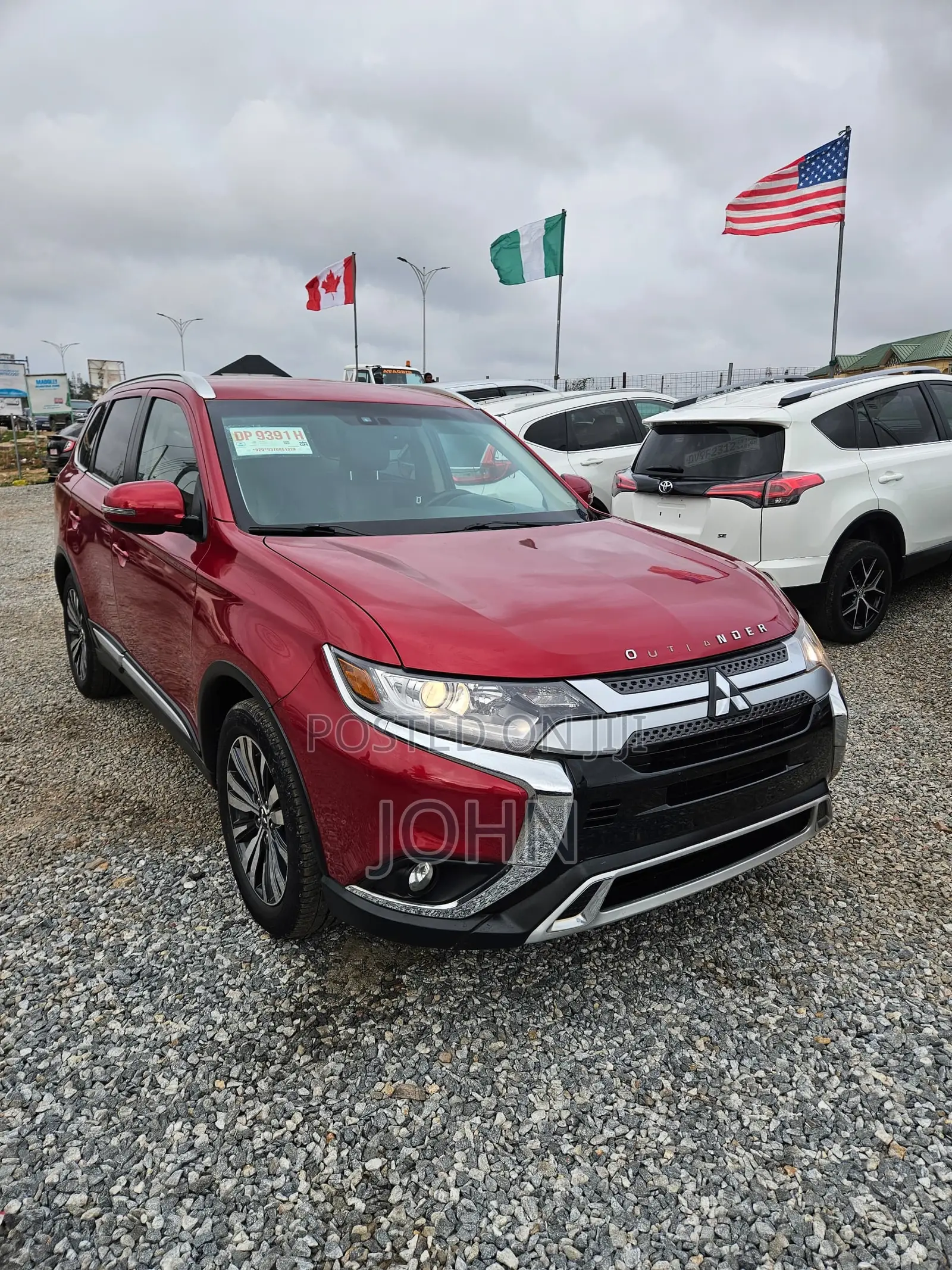 Mitsubishi Outlander 2.4 PHEV AWD 2019 Red