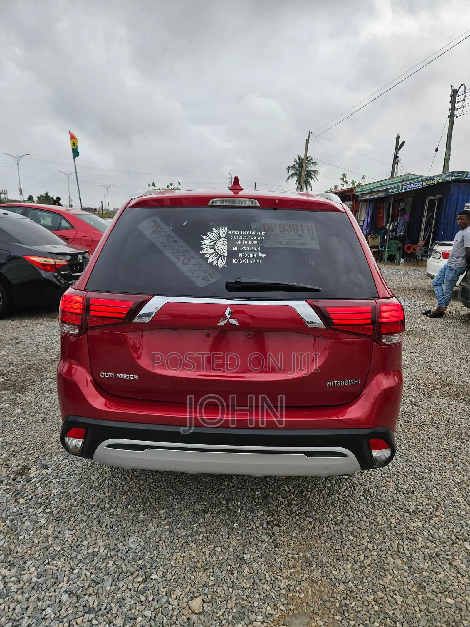 Mitsubishi Outlander 2.4 PHEV AWD 2019 Red
