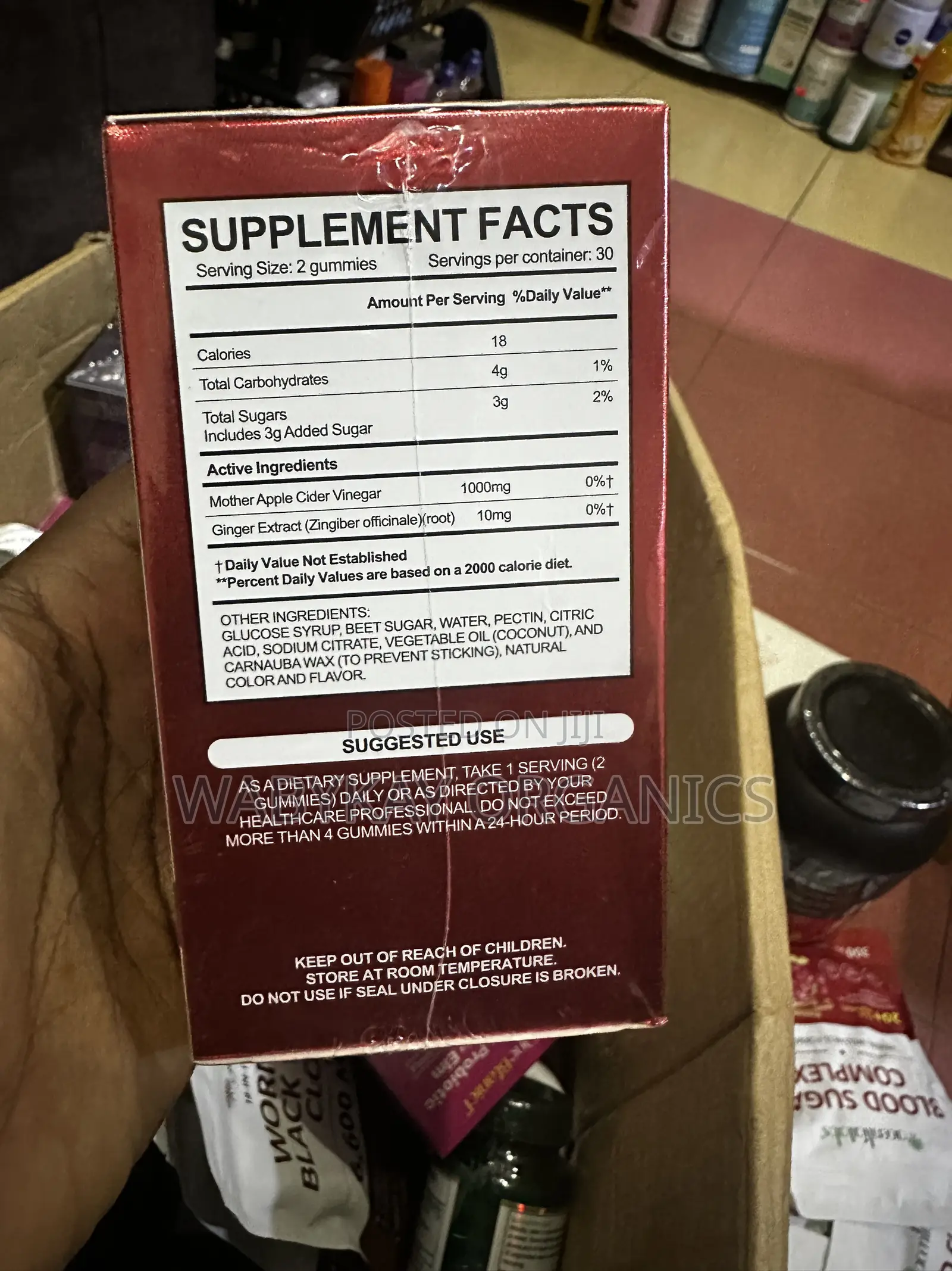 Apple Cider Vinegar With Mother 1000mg