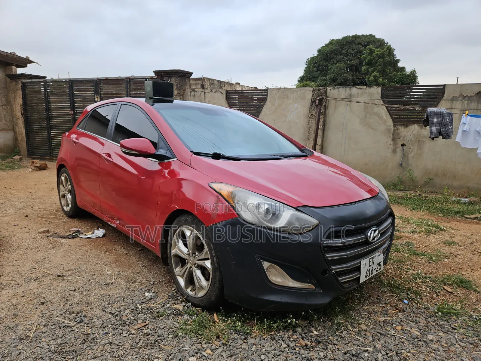 Hyundai Elantra SE 4dr Sedan (1.8L 4cyl 6A) 2014 Red