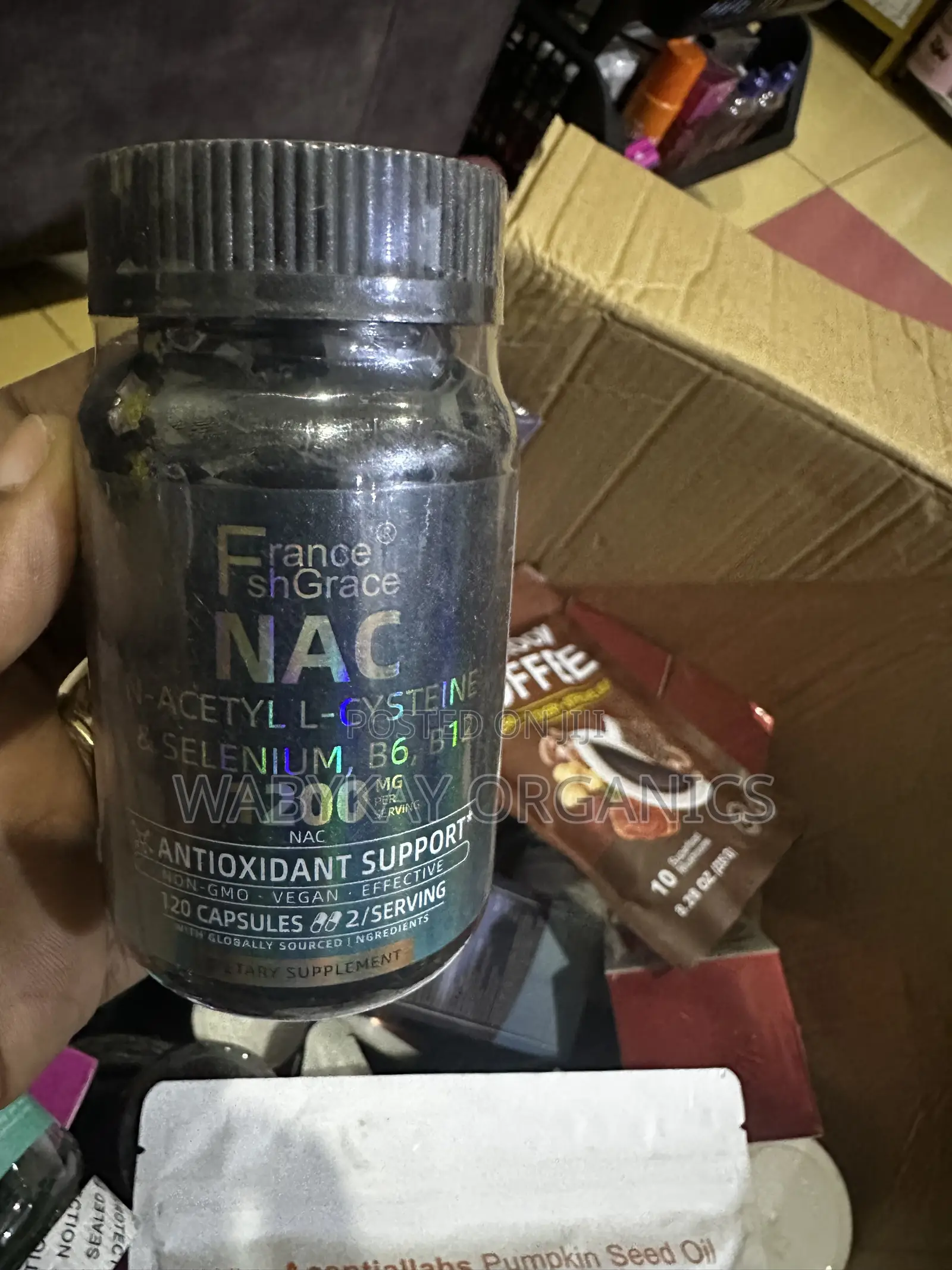 NAC Selenium B6 and B12. 1200mg