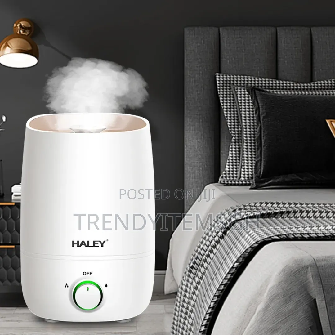 5L Ultrasonic Humidifier 360° Mist Outlet With Adjustable Fog Control