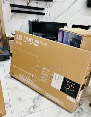 Shop Sleek LG 55” Uhd Smart Screen Television(2025 Model)