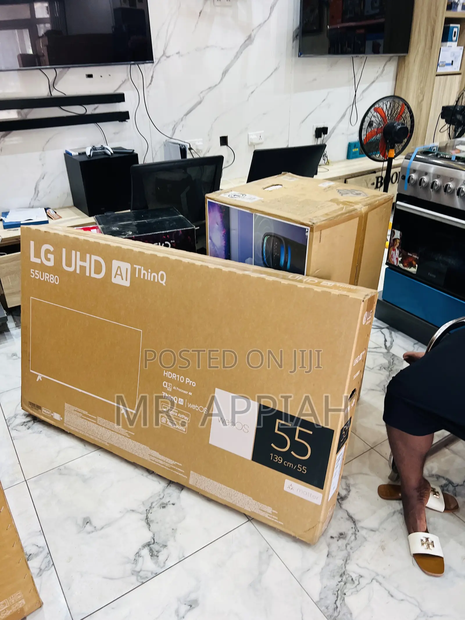 Purchase Sleek LG 55” Uhd Smart TV(2024 Model) Black