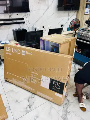 Purchase Sleek LG 55” Uhd Smart TV(2024 Model) Black