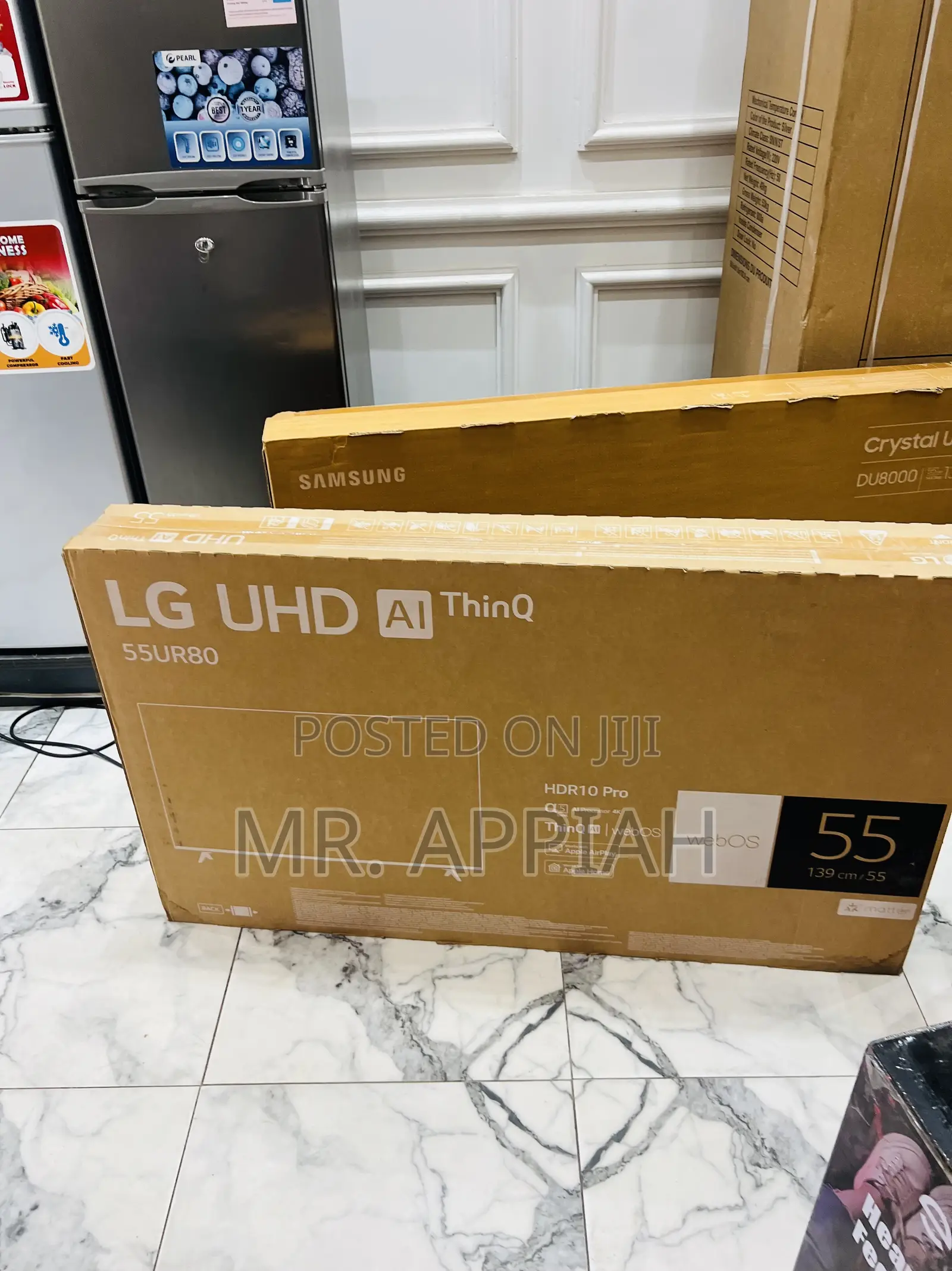 Classic LG 55” Uhd Smart TV(2024 Model) Black