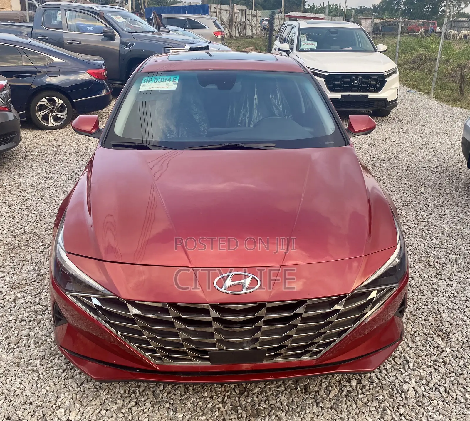 Hyundai Elantra Limited 2021 Red