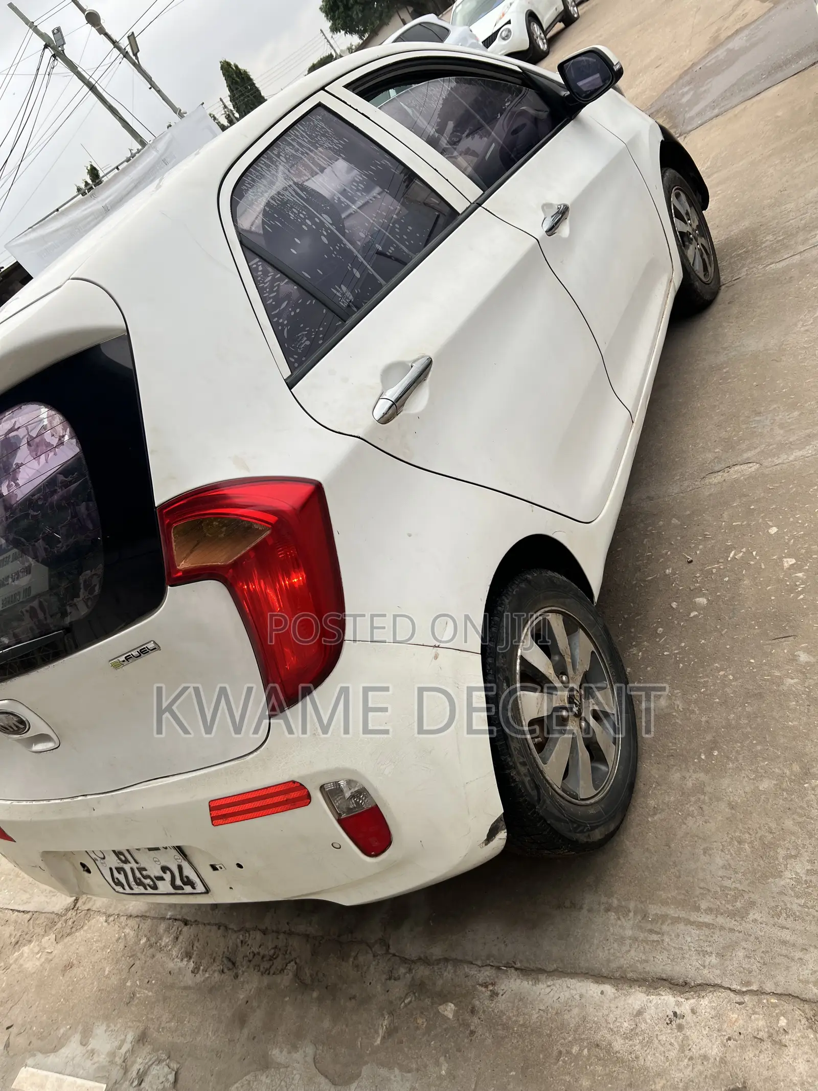 Kia Morning 2012 White