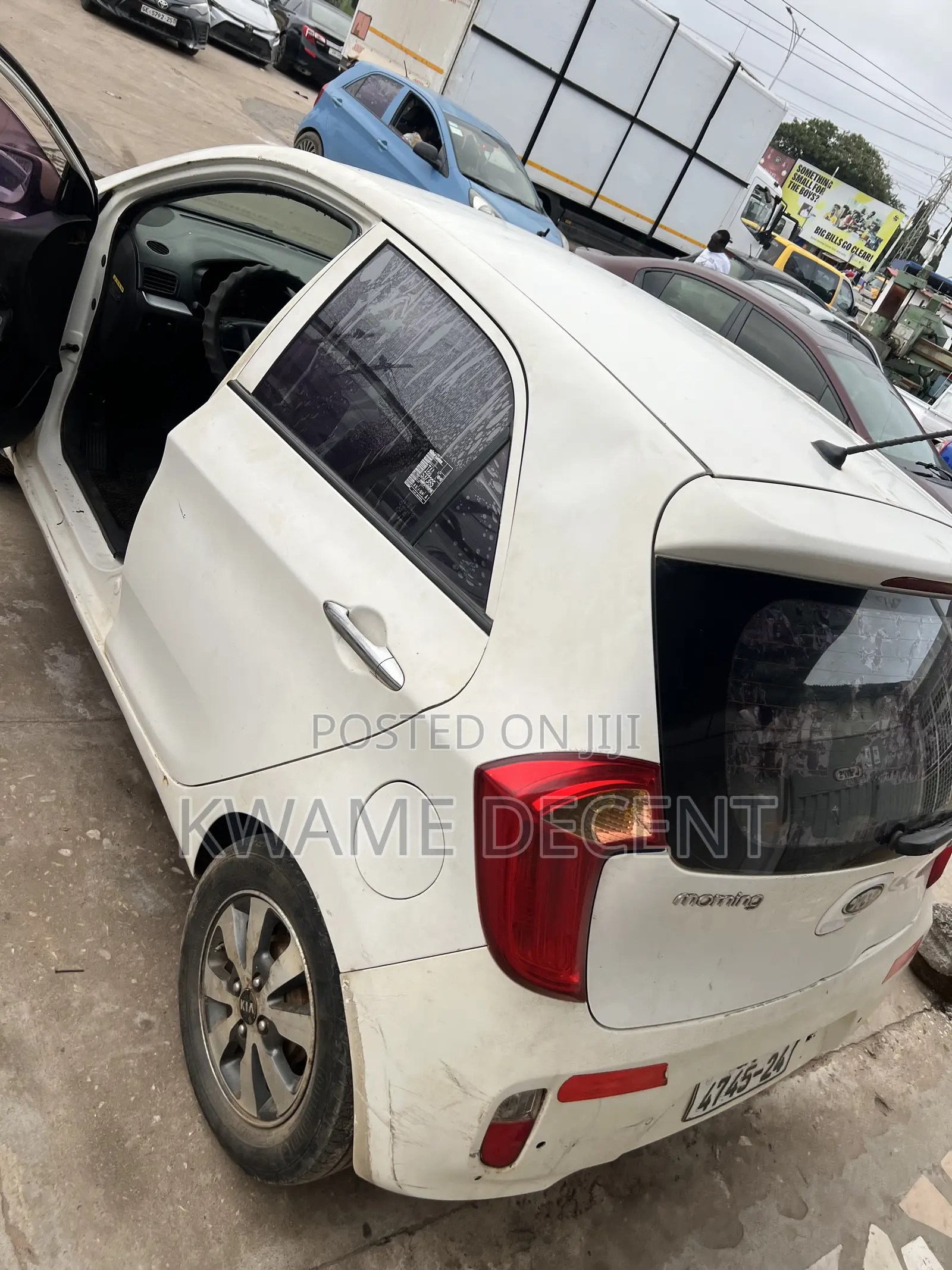 Kia Morning 2012 White