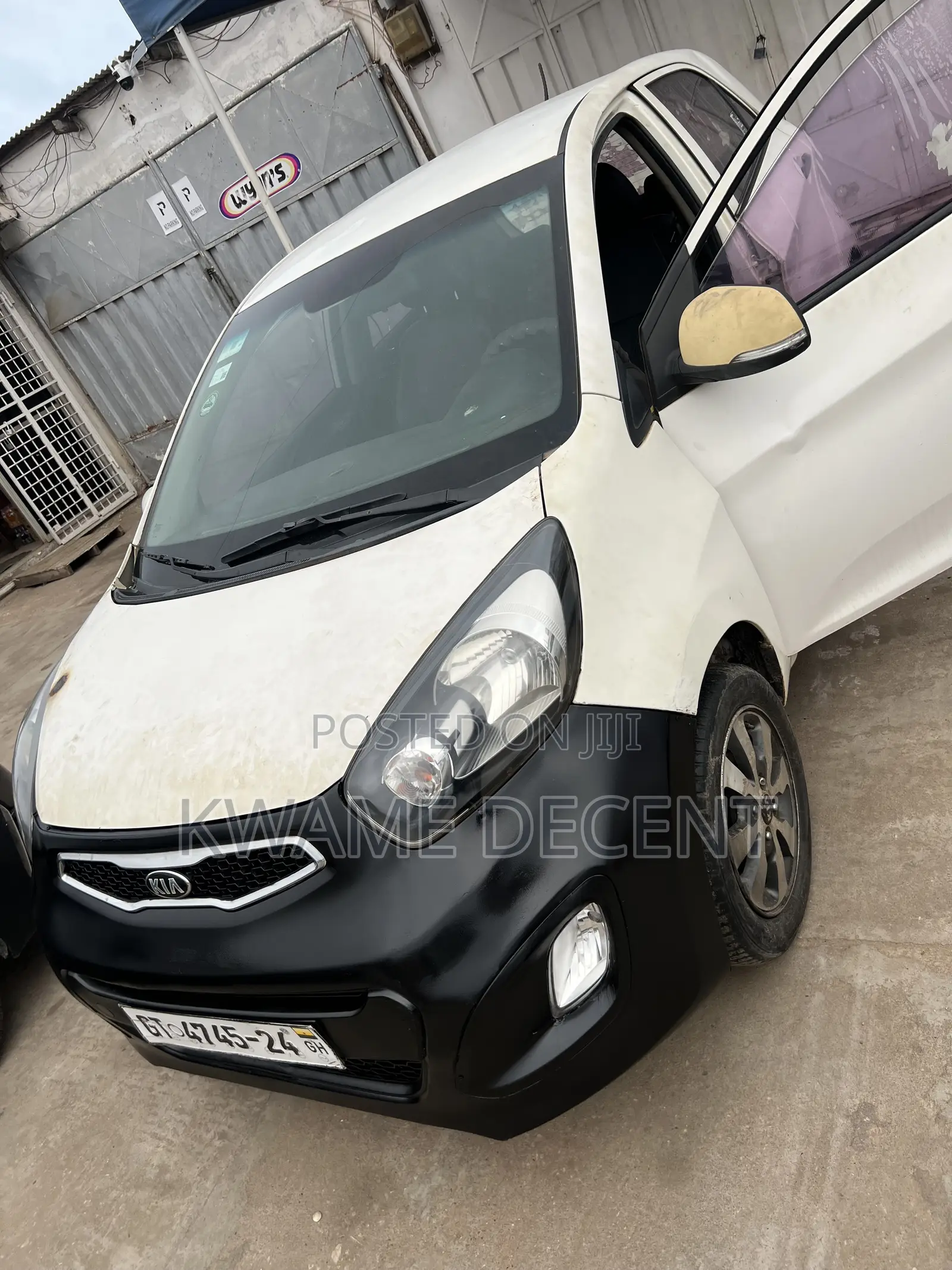 Kia Morning 2012 White