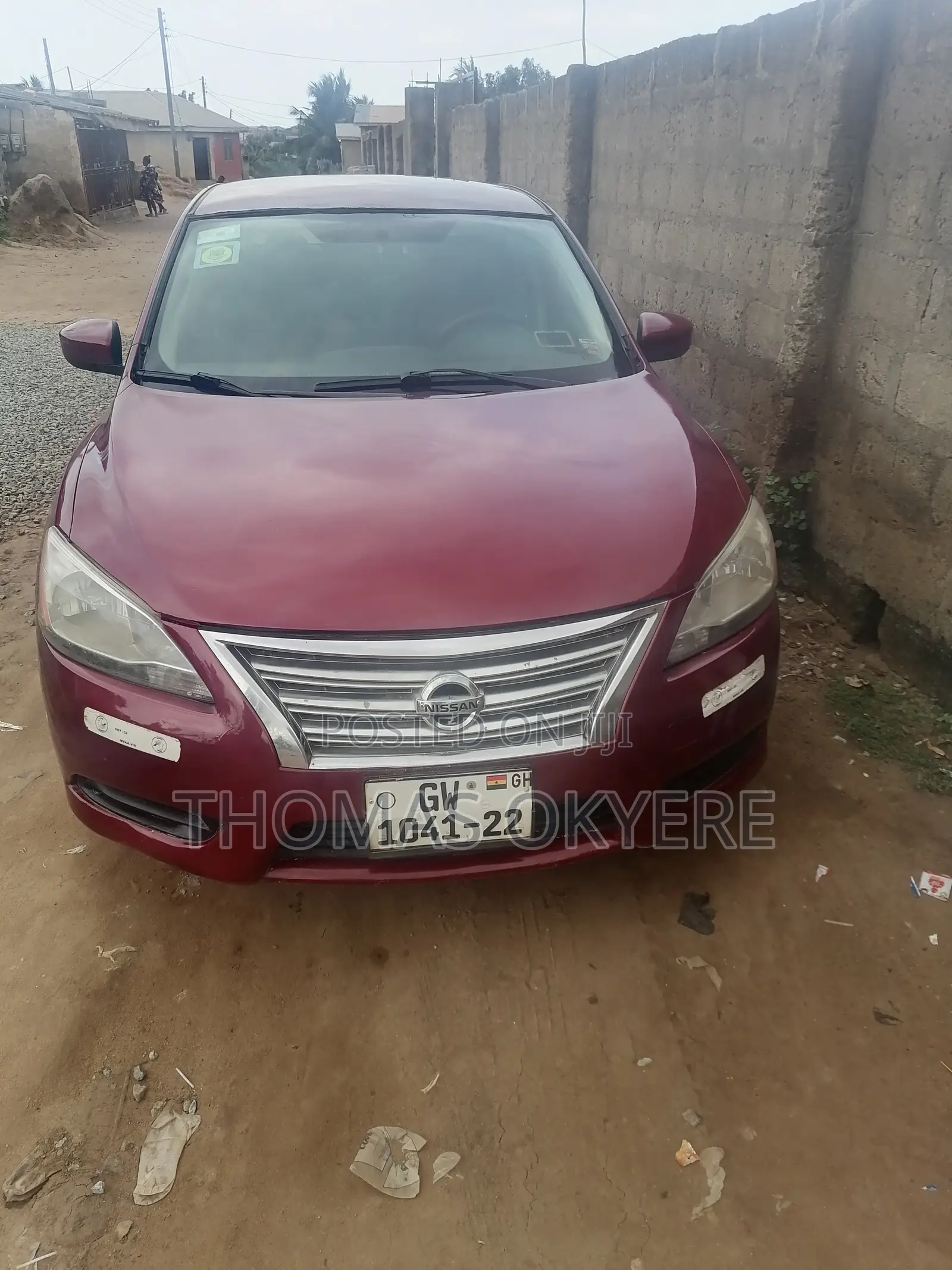 Nissan Sentra SV 2013 Red