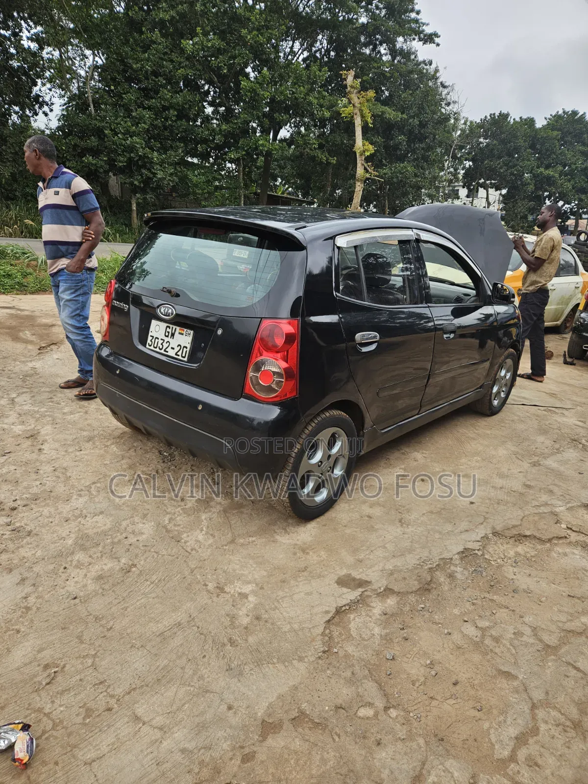 Kia Morning 2012 Black