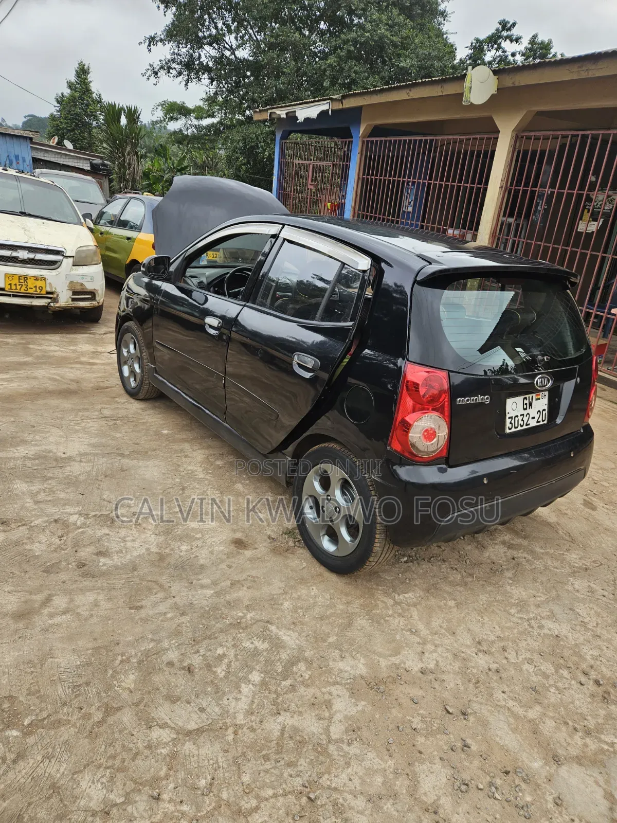 Kia Morning 2012 Black