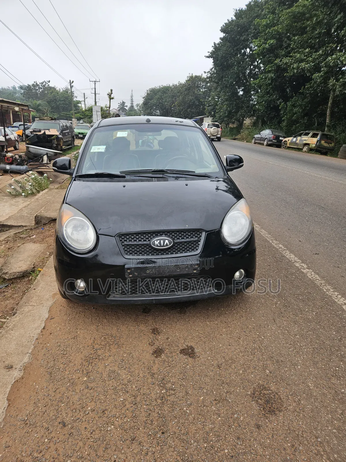 Kia Morning 2012 Black