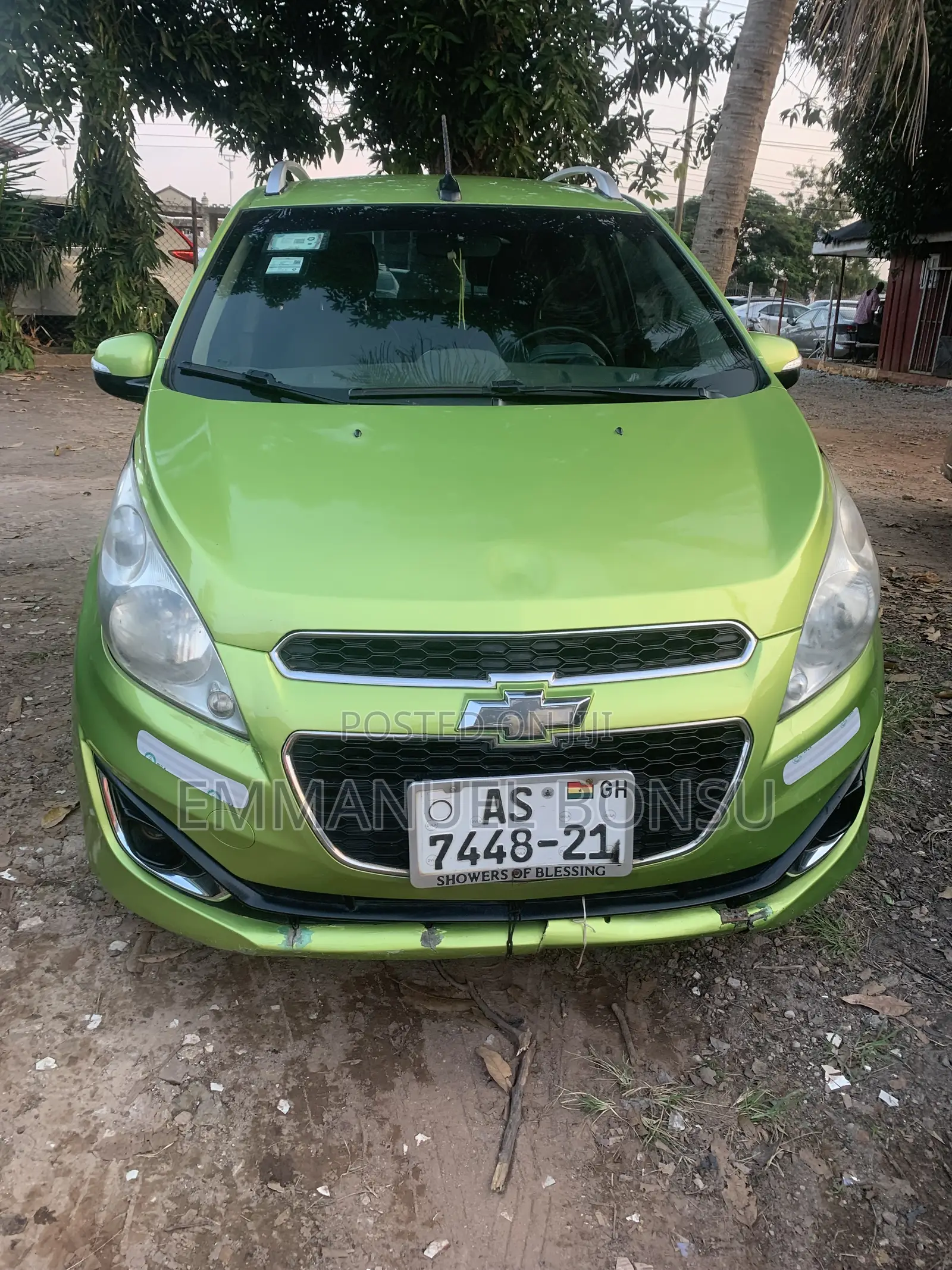 Chevrolet Spark 2012 Green