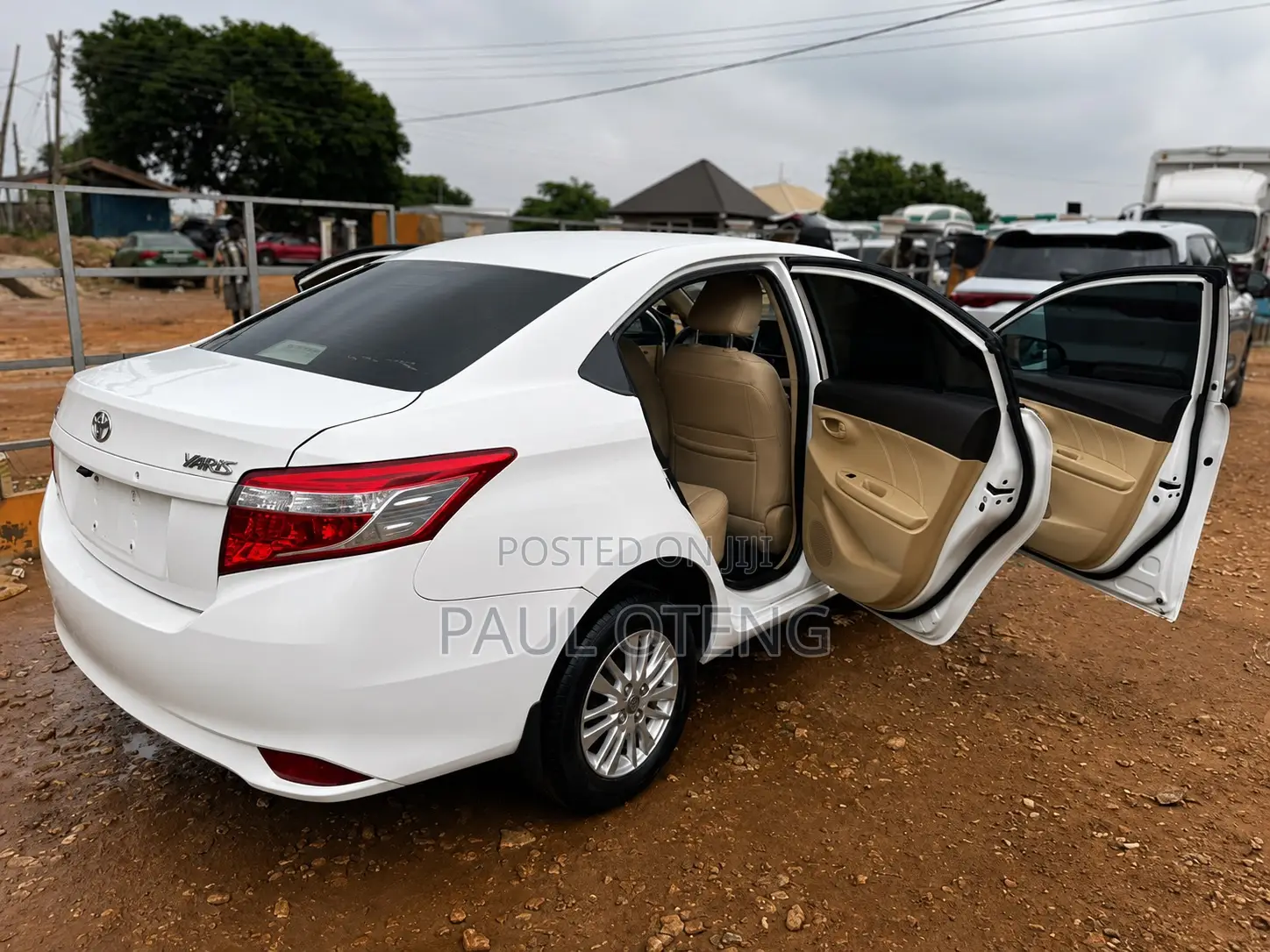 Toyota Yaris 2015 White