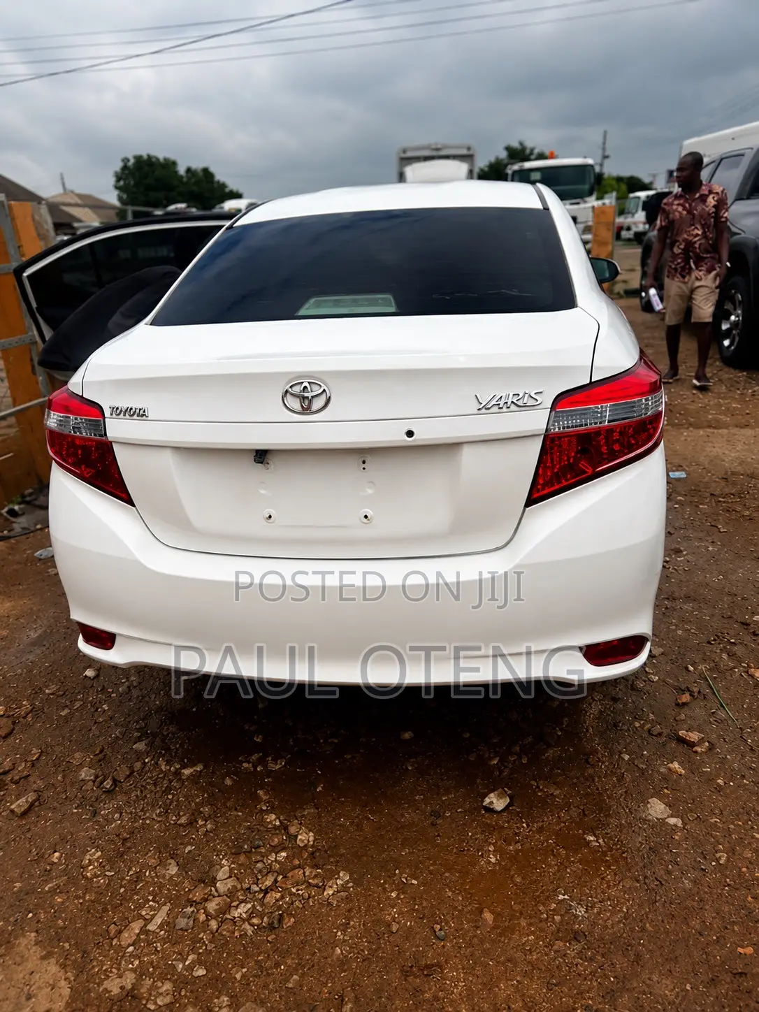 Toyota Yaris 2015 White