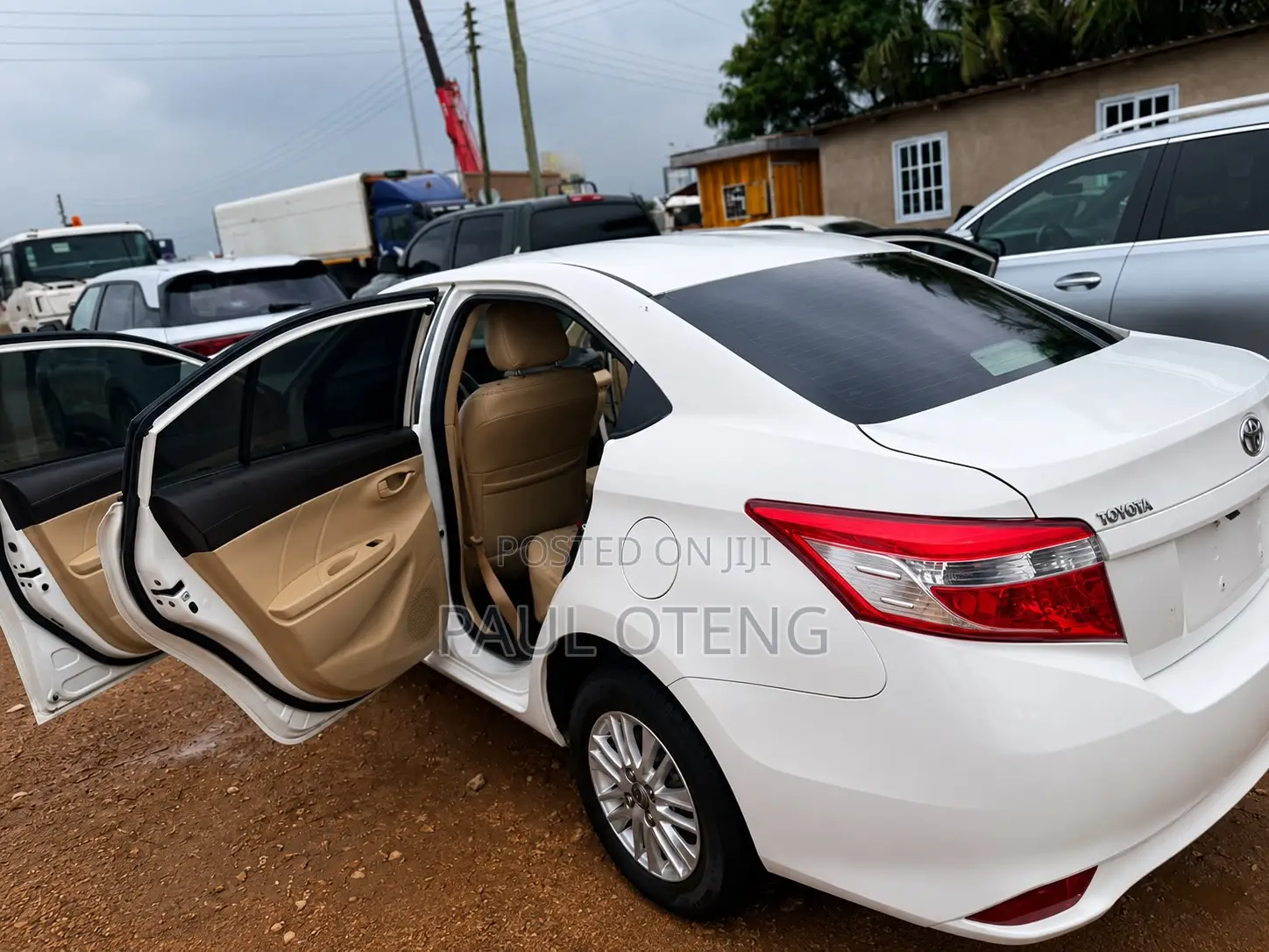 Toyota Yaris 2015 White