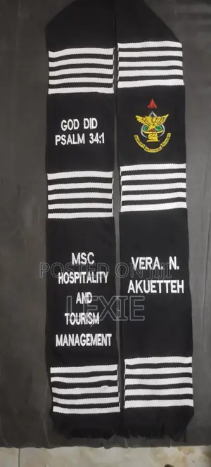 Plain and Customized Kente Sashes
