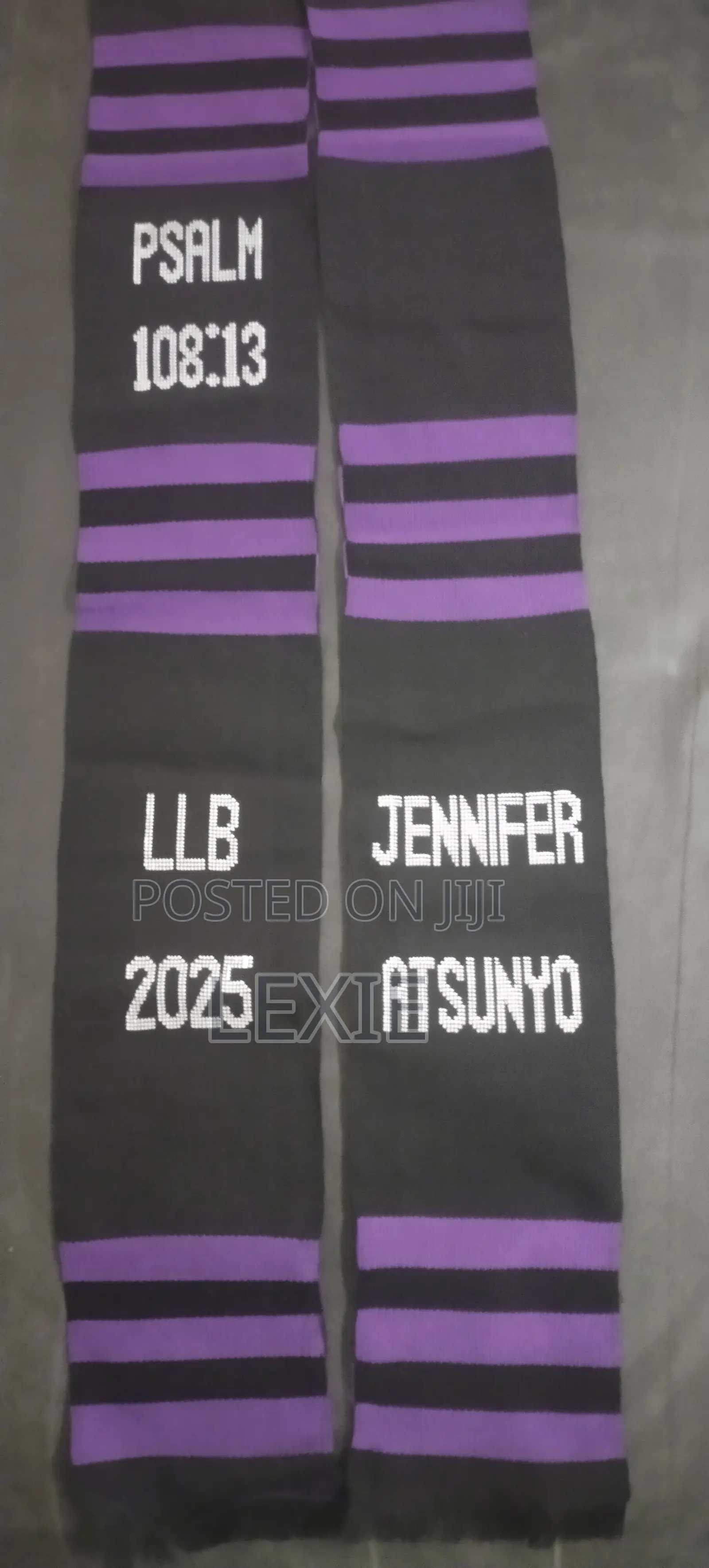 Plain and Customized Kente Sashes