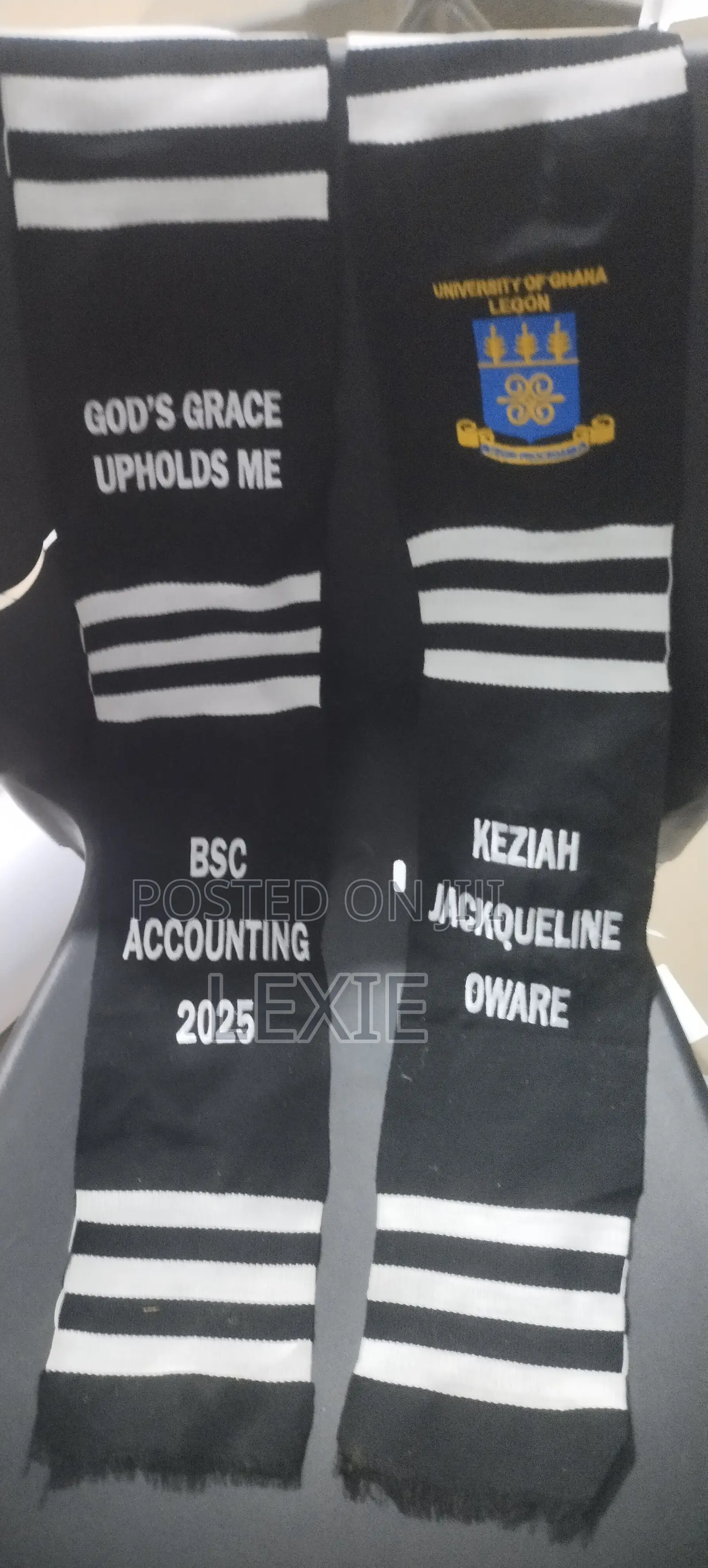 Plain and Customized Kente Sashes