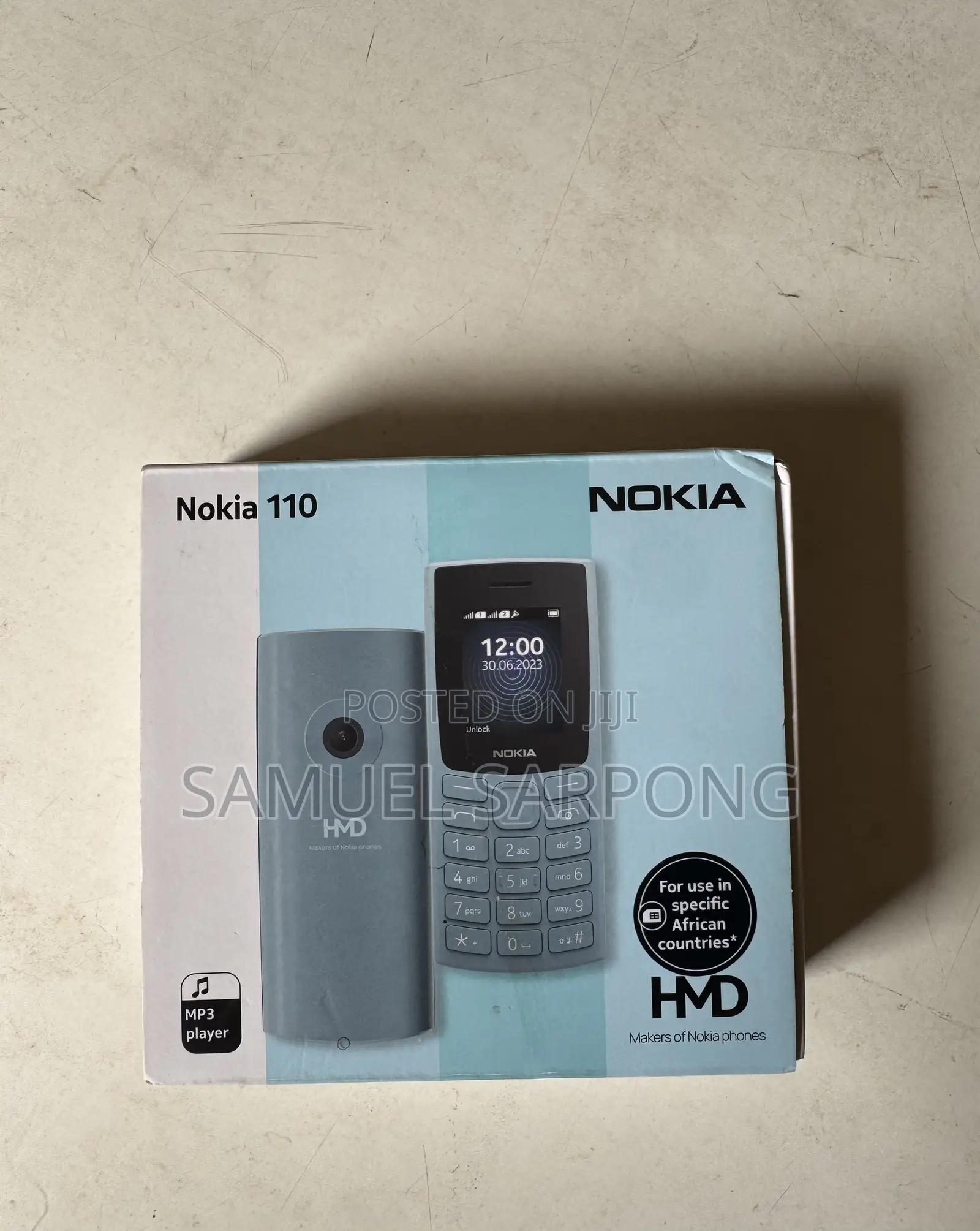 New Nokia 110 4G Black
