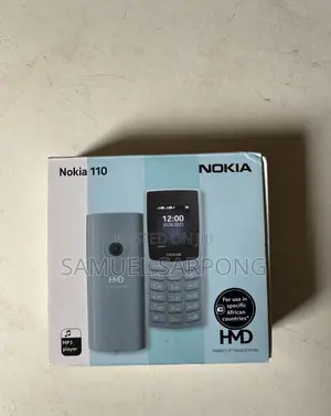 New Nokia 110 4G Black