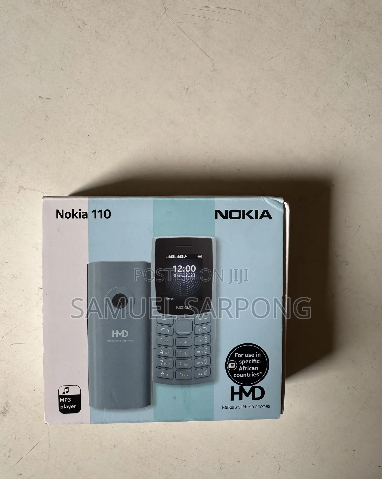 New Nokia 110 4G Black
