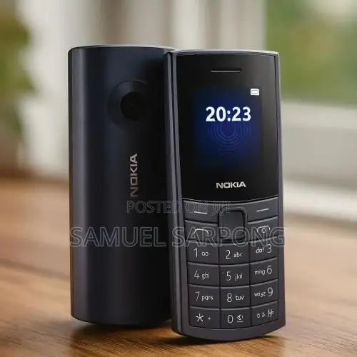 New Nokia 110 4G Black