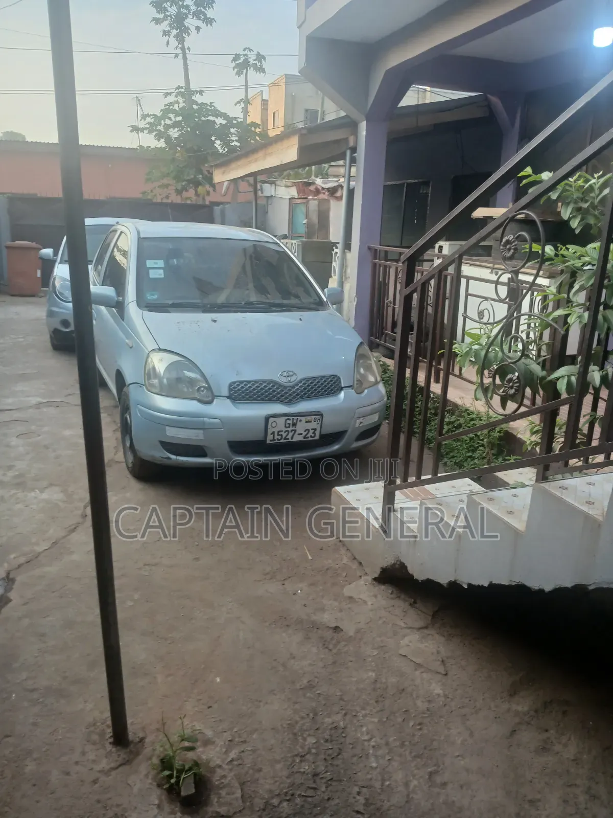 Toyota Yaris 2007 Blue