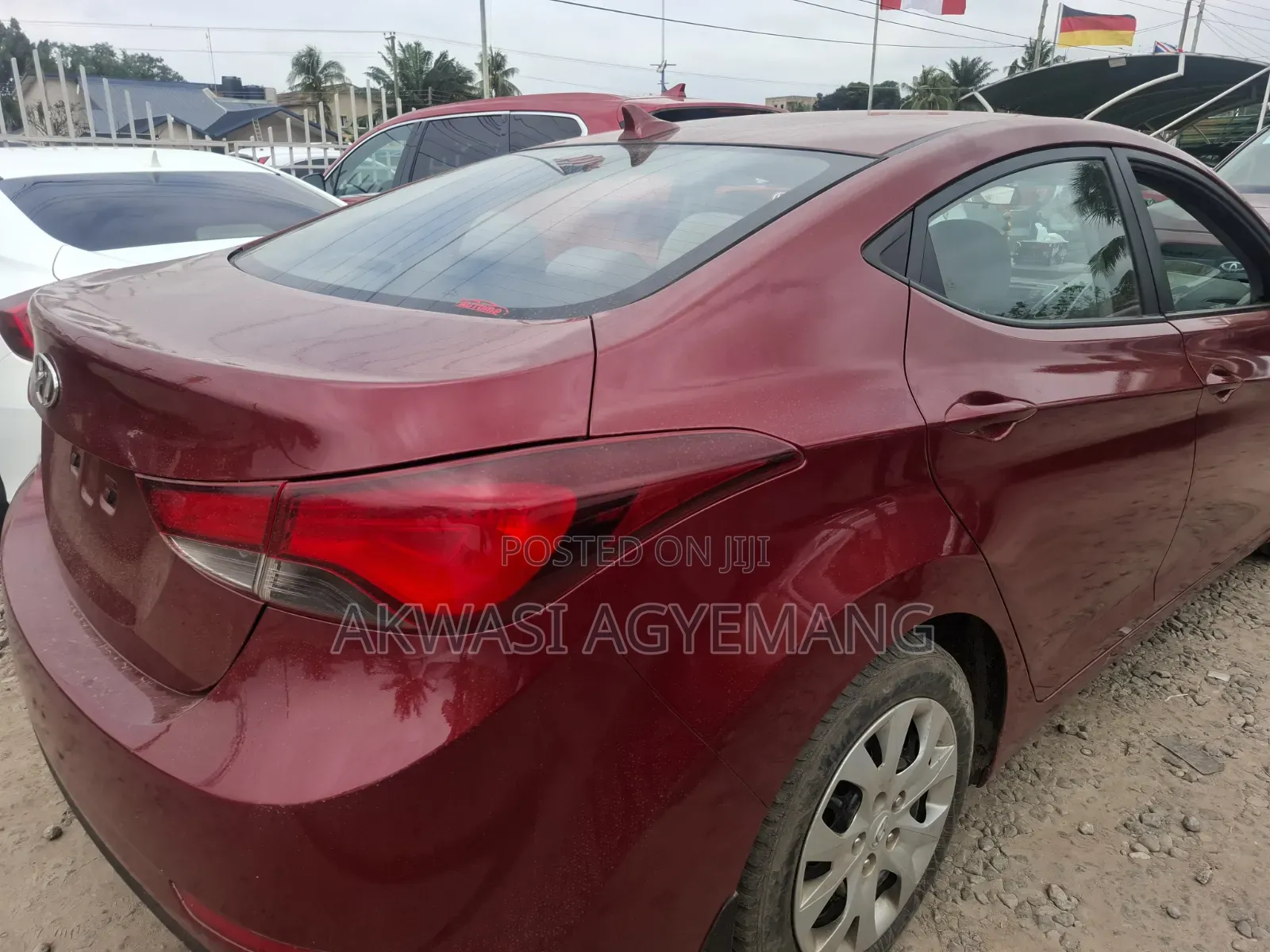 Hyundai Elantra 2016 Burgundy