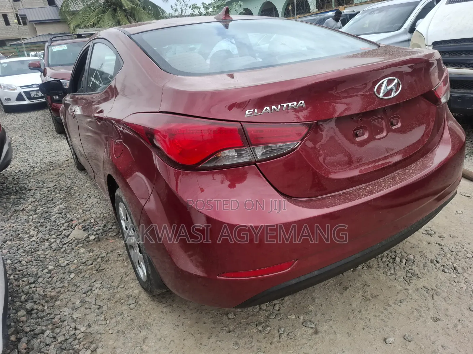 Hyundai Elantra 2016 Burgundy