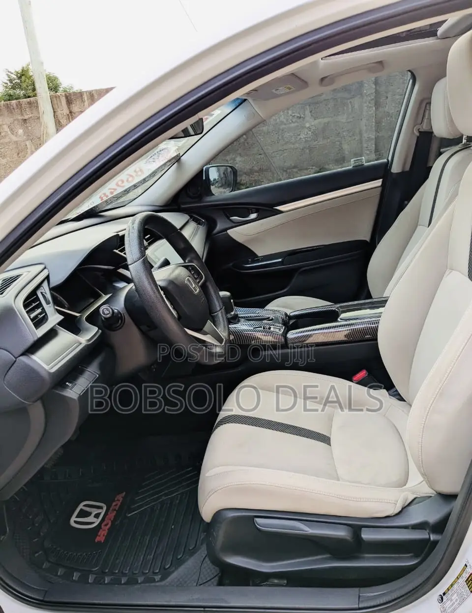 Honda Civic EX Sedan 2018 Brown