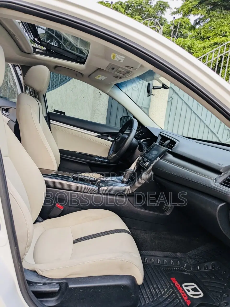 Honda Civic EX Sedan 2018 Brown