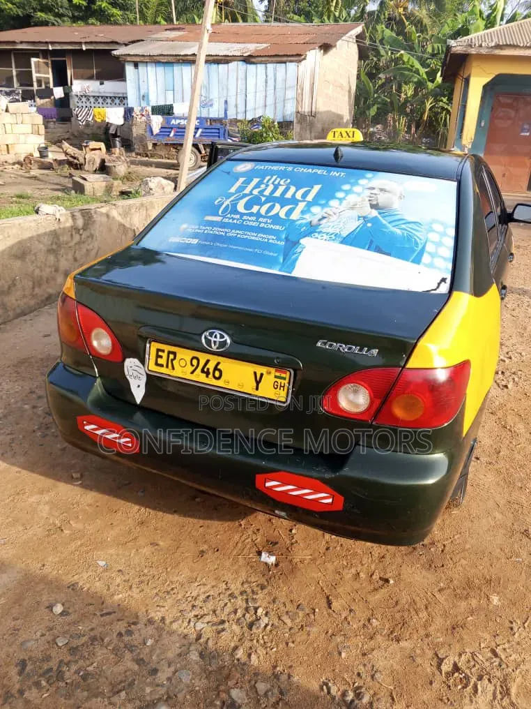 Toyota Corolla 2007 Green