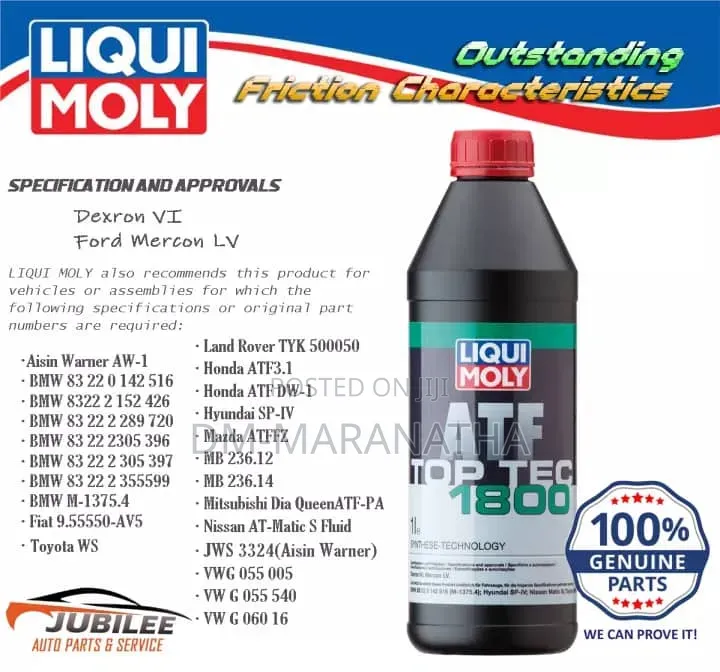 Liqui Moly Atf 1800 Dexron Vi
